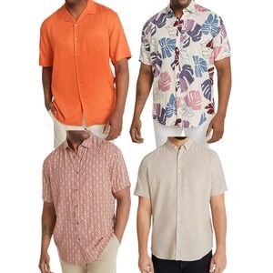 NWT Johnny Bigg Short Sleeve Button Up Shirt Bundle (4)